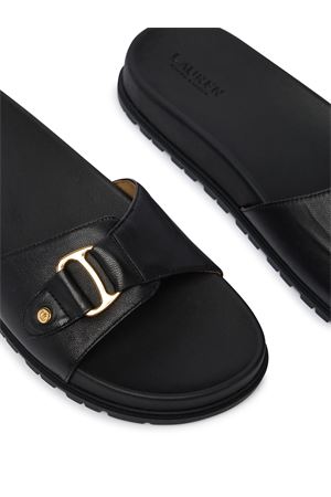 Tasha Slide-Sandals-Slide-Smooth Leather LAUREN RALPH LAUREN | Ciabatta | 802982883002
